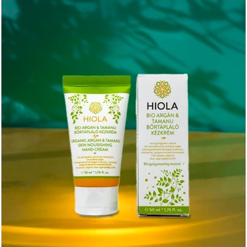 Biola Bio Argán &amp;amp; tamanu bőrtápláló kézkrém - 50ml