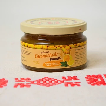 Kutyori prémium citrom lekvár 230 g