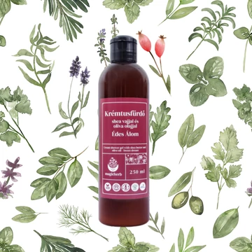 MagicHerb Krémtusfürdő shea olajjal - Édes Álom - 250 ml