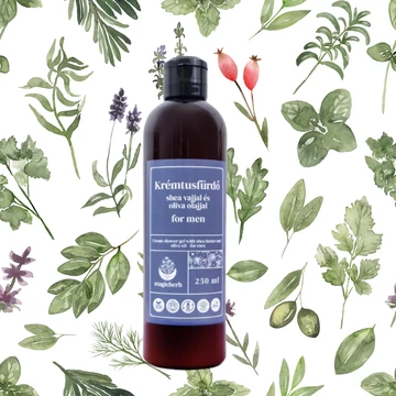 MagicHerb Krémtusfürdő shea olajjal - For men, fás , fűszeres jegyekkel- 250 ml