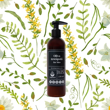MagicHerb Oliva testápoló -For men - fűszeres karizmatikus illattal  - 250 ml