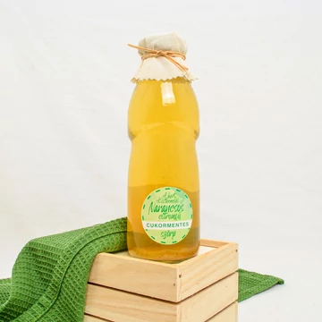 A Kert Narancsos citromfű szörp cukormentes  500ml
