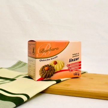 Barbara Kakaós és vaniliaízű linzer 150 gr