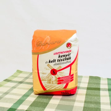 Barbara Lisztkeverék kenyérhez és kelt tésztához 1kg