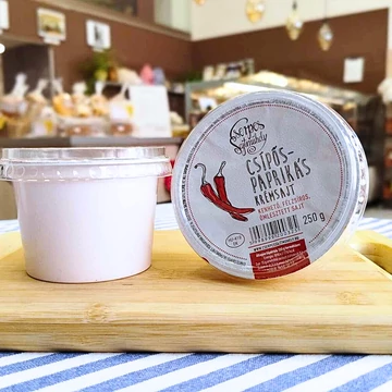 Cserpes Krémsajt - csípős-paprikás 250g