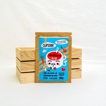 Cupster Instant Minestrone krémleves -22 g