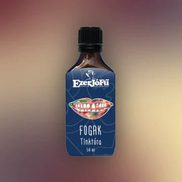 EzerjóFű Fogak alkoholos tinktúra 50ml
