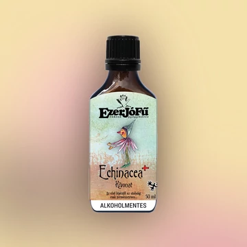 EzerjóFű Echinacea+ alkoholmentes kivonat 50ml