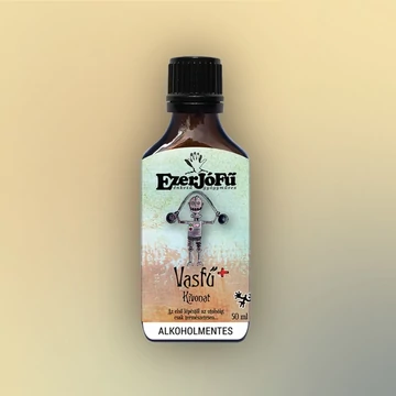 EzerjóFű Vasfű+ alkoholmentes kivonat 50ml