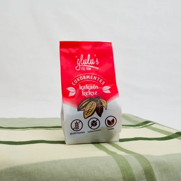 Glulu&#039;s FreeFrom Cukormentes Kakós keksz  70g