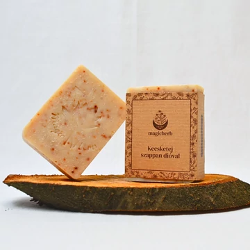 MagicHerb kézműves szappa kecsketejjel: Dióval