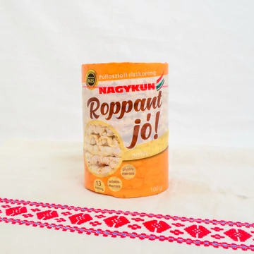 Roppant jó! puffasztott rizskorong Natúr 100g