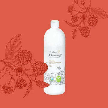 NaturCleaning Mosogatószer  koncentrátum Málna  1 liter