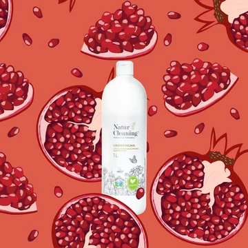 NaturCleaning Mosogatószer  koncentrátum Gránátalma  1 liter