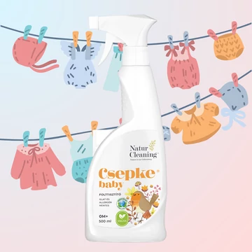 Csepke Baby allergénmentes Folttisztító 500 ml