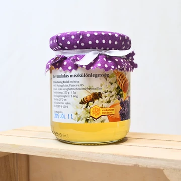 Virágfürt Méhészet Levendulás akácméz különlegesség 250 g