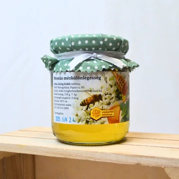 Virágfürt Méhészet Mentás akácméz különlegesség  250g