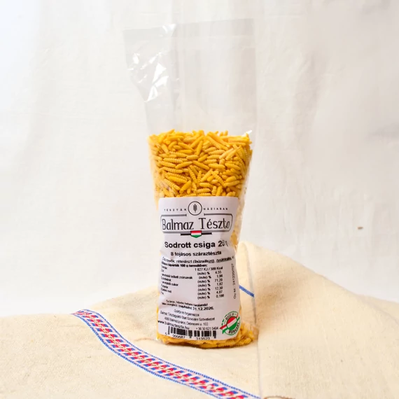 Balmaz Tészta Sodrott csiga 250g