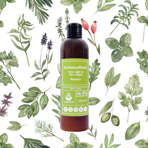 MagicHerb Krémtusfürdő shea olajjal - Bounty - 250 ml