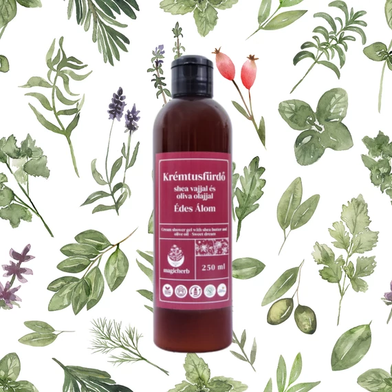 MagicHerb Krémtusfürdő shea olajjal - Édes Álom - 250 ml