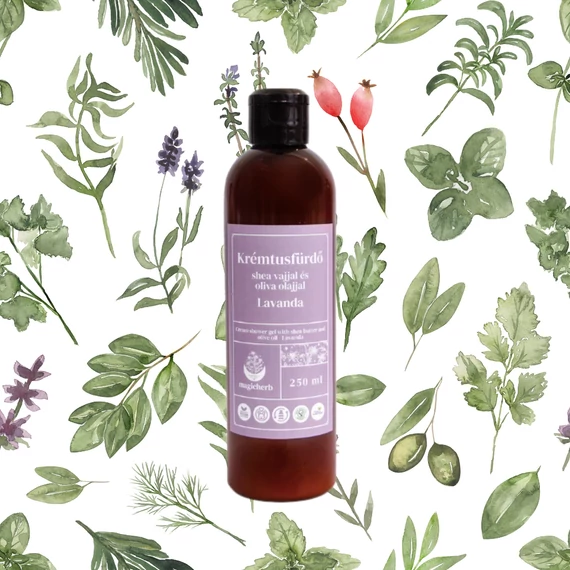 MagicHerb Krémtusfürdő shea olajjal - Lavanda - 250 ml
