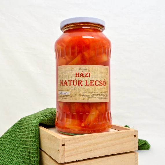 Kistermelői Házi Natúr lecsó 720 ml