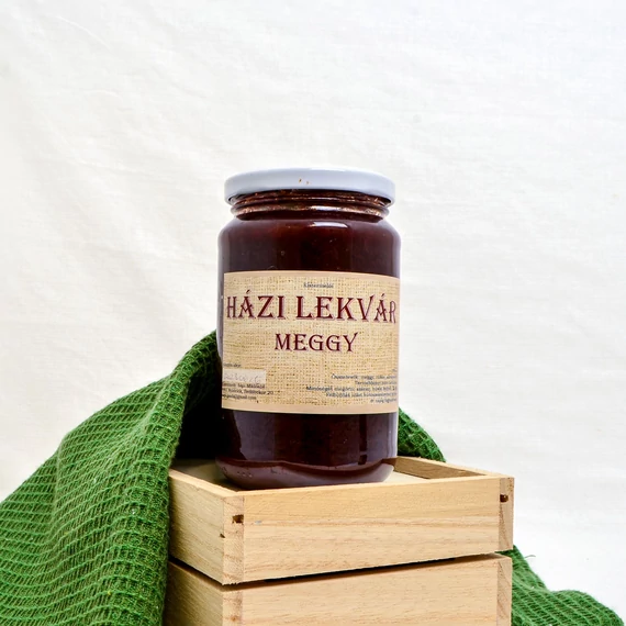 Kistermelői Házi Meggy lekvár  370 ml