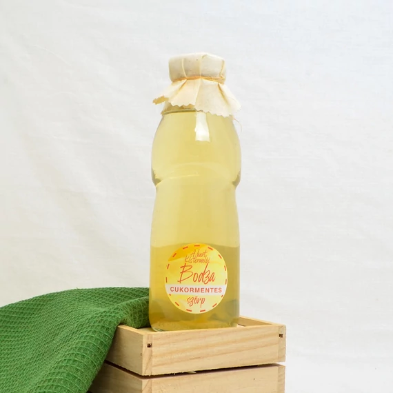 A Kert Bodza cukormentes szörp 500ml