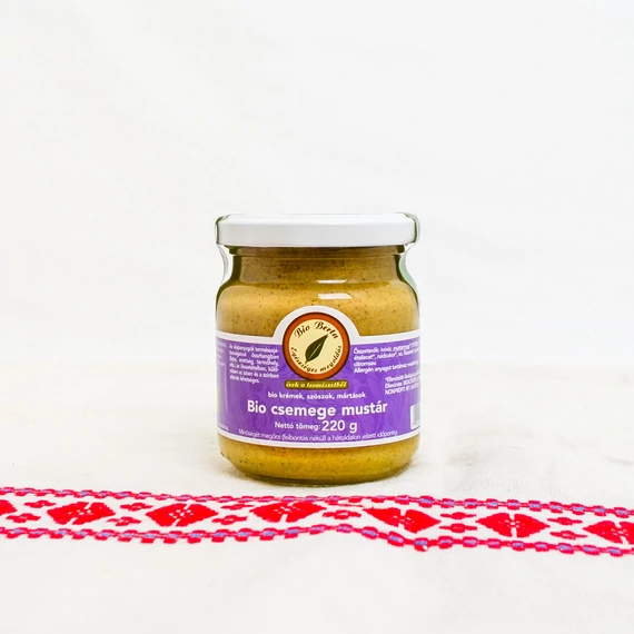Bio Berta Csemege Mustár 220g
