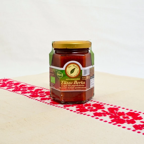 Bio Berta Tüzes Berta csípős paprikakrém 190g