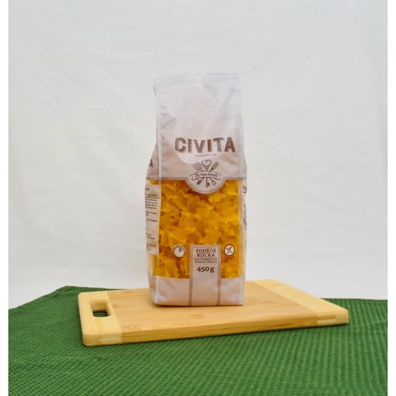 Civita Fodroskocka tészta 450 g