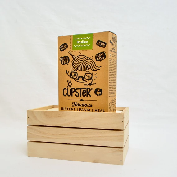 Cupster Instant Tészta Basilico 97g