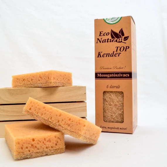 Eco Natural kender Mosogatószivacs 6 db