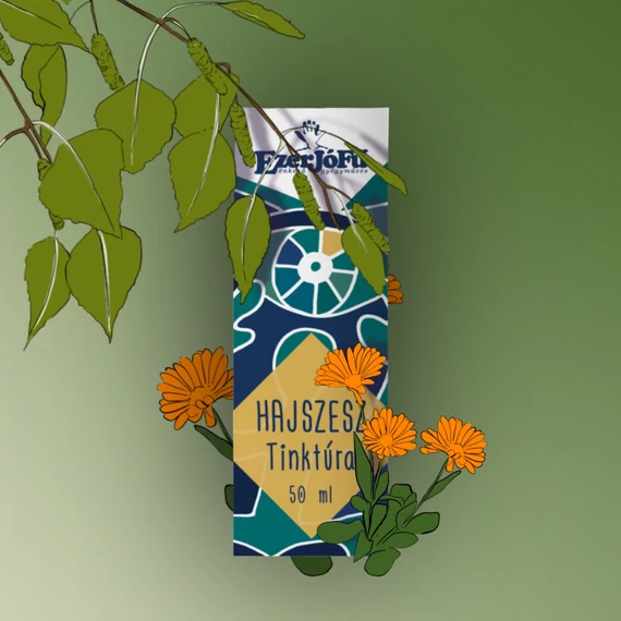 EzerjóFű Hajszesz alkoholos tinktúra 50ml