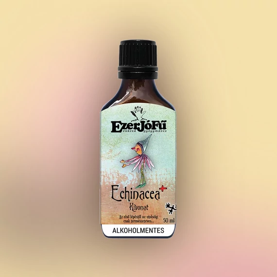 EzerjóFű Echinacea+ alkoholmentes kivonat 50ml