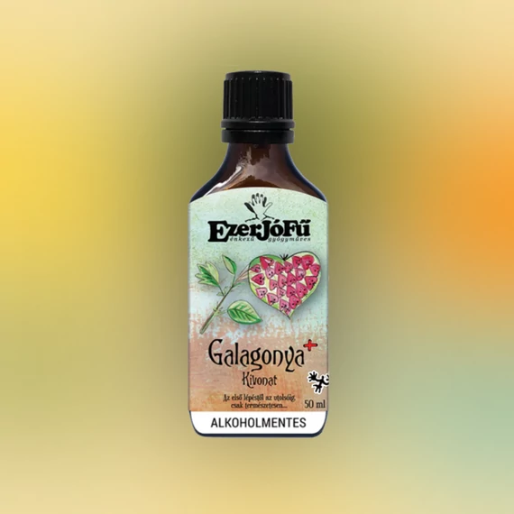 EzerjóFű Galagonya alkoholmentes kivonat 50ml