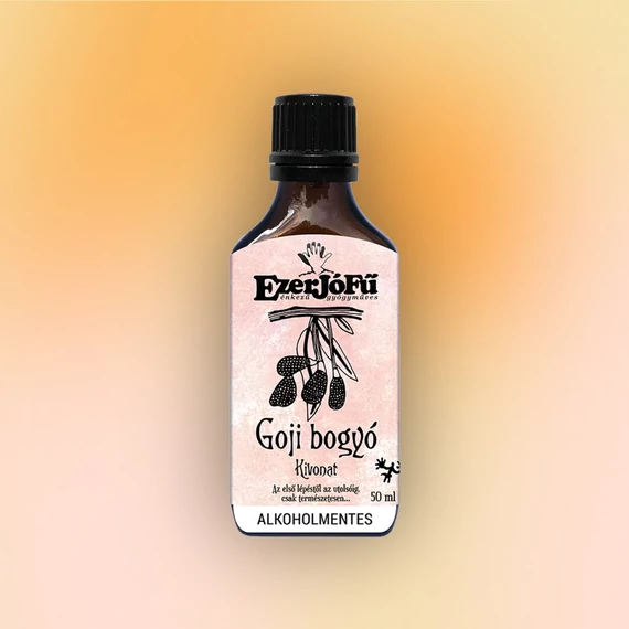 EzerjóFű Goji bogyó alkoholmentes kivonat 50ml