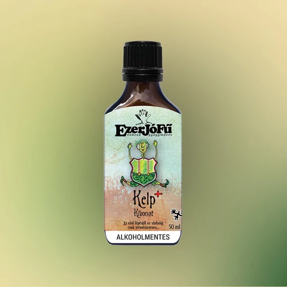 EzerjóFű Kelp+ alkoholmentes kivonat 50ml