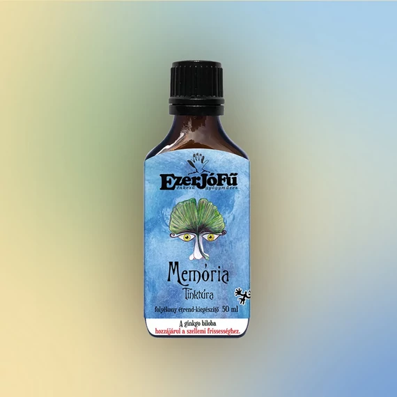 EzerjóFű Memória alkoholos tinktúra 50ml