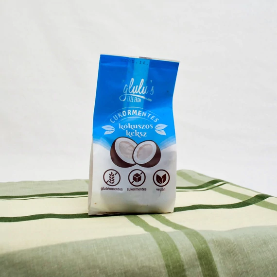 Glulu's FreeFrom Cukormentes Kókuszos keksz 70g