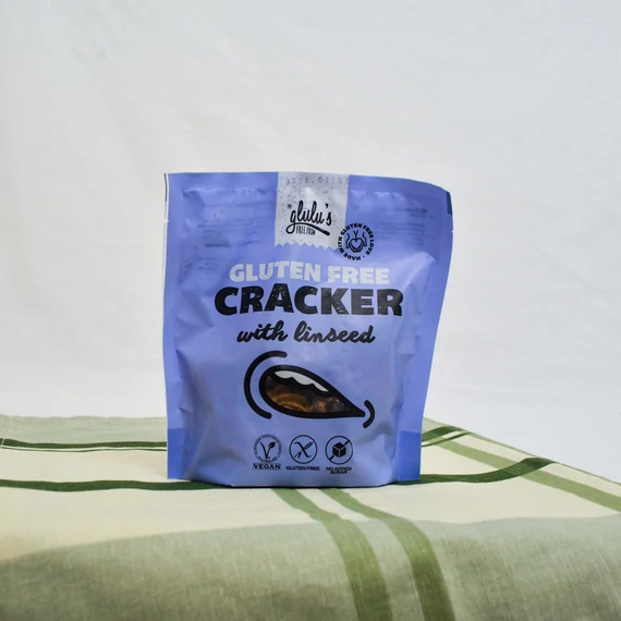 Glulu's FreeFrom Lenmagos kréker 100g