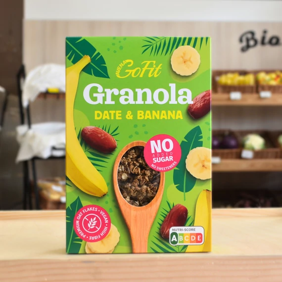 Avena Gofit Gluténmentes Banános-Datolyás Granola hozzáadott cukor és édesítőszer nélkül 250 g