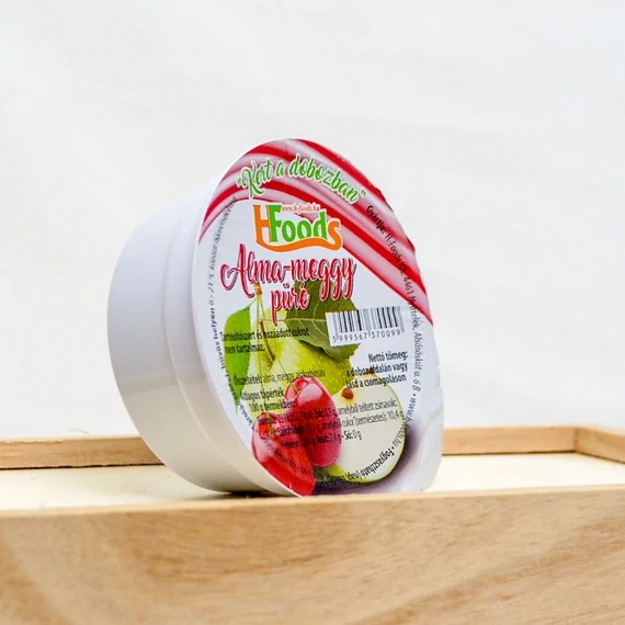 Kert a dobozban Alma-meggy püré 100g 