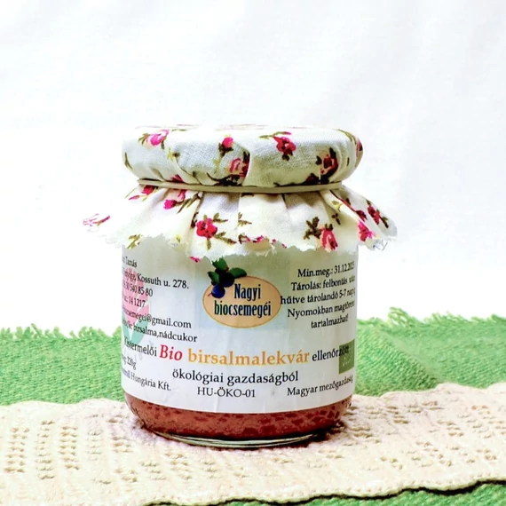 Nagyi biocsemegéi Bio birsalma lekvár 200g