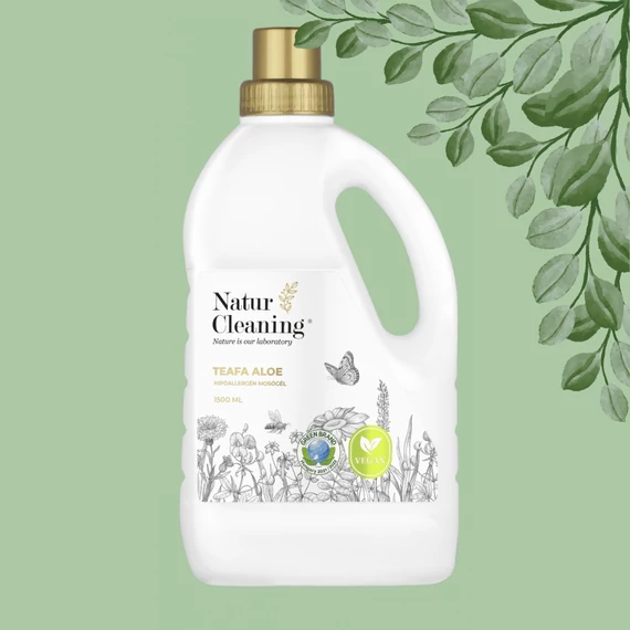 Naturcleaning Teafa Aloe hipoallergén Mosógél 1,5 liter