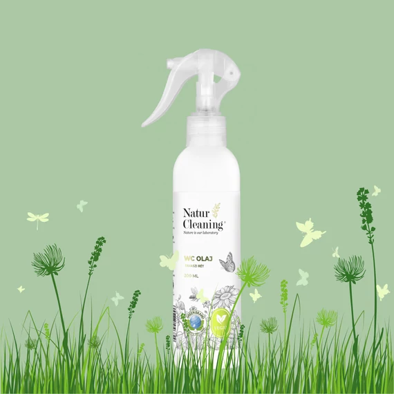 NaturCleaning WC olaj Tavaszi rét  illattal  200 ml