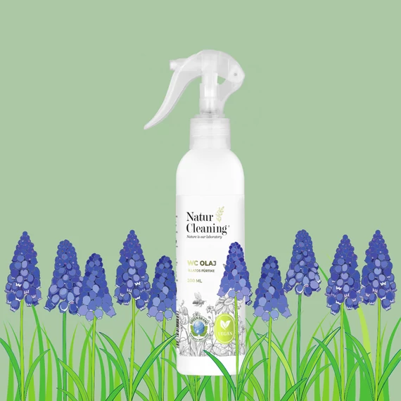NaturCleaning WC olaj Illatos fürtike 200 ml