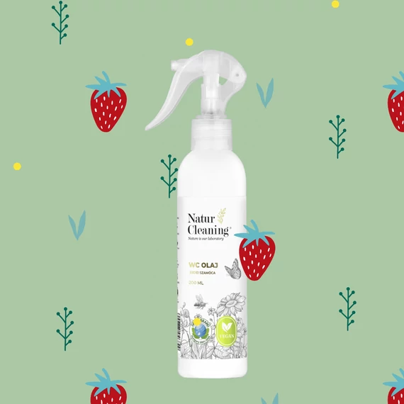 Naturcleaning WC olaj Erdei szamóca 200 ml