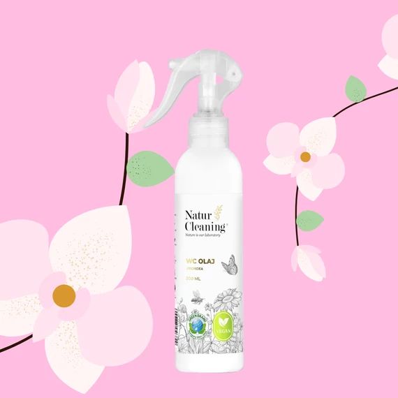 NaturCleaning WC olaj  Orchidea illattal  200 ml