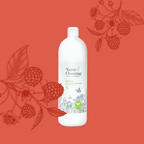 NaturCleaning Mosogatószer  koncentrátum Málna  1 liter